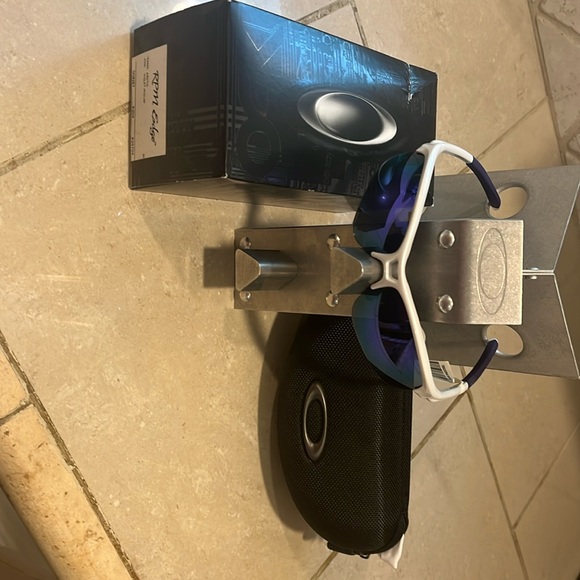 Oakley Accessories - New Oakley Sunglasses-RPM Edge- Arctic Frame with Violet Iridium Lens